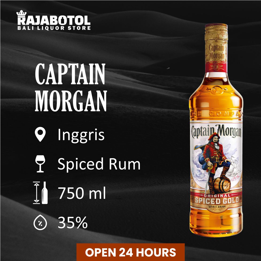 Buy CAPTAIN MORGAN RUM in Bali