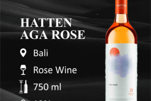 Sip & Unwind: Enjoy Hatten Aga Rose from RAJA BOTOL BALI, Delivered Straight to Your Romantic Night Out