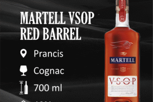 Enjoy Martell VSOP Red Barrel Quality from RAJA BOTOL BALI, Your Official Licensed Liquor Supplier with Easy Delivery