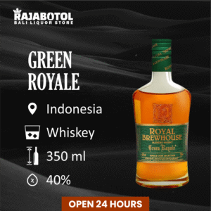 Buy Green Royale Whisky 350ML – Official, Affordable & Delivered  Raja Botol Bali