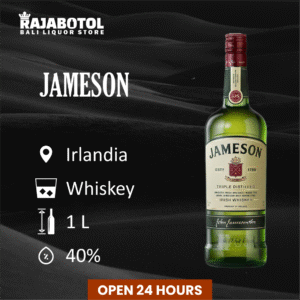 Buy JAMESON IRISH WHISKEY 1L – Where Unforgettable Bali Nights Begin