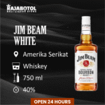 Elevate Your Evenings with Jim Beam White Bourbon 700ml from Raja Botol Bali