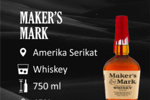 Premium Vibes: Buy MAKERS MARK WHISKEY 750ML in Bali – Delivered to Your Doorstep