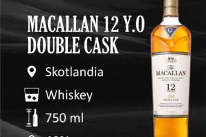 World-Class Indulgence: Buy MACALLAN 12YO WHISKEY DOUBLE CASK 700ML Only at Raja Botol Bali