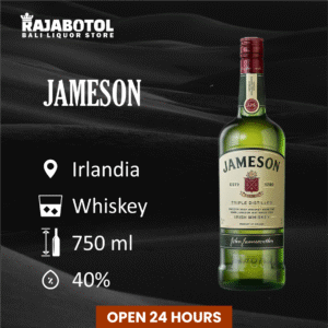 Unwind with Jameson Irish Whiskey 750 ML: A Perfect Companion for Romantic Nights in Bali
