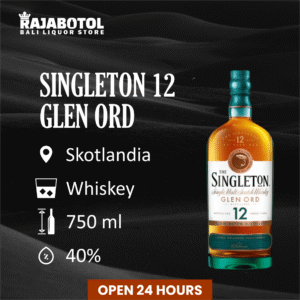 Elevate Your Evening with SINGLETON 12 YO WHISKEY GLEN ORD 750ML – Premium Choice from RAJA BOTOL BALI