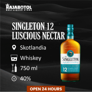 Experience the Singleton 12 YO Dufftown Luscious Nectar 700ml – A Smooth Whisky for Romantic Bali Nights