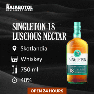 SINGLETON 18 YO WHISKEY DUFFTOWN LUSCIOUS NECTAR 700ML: A Refined Choice for a Memorable Night
