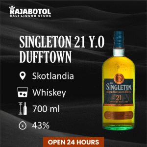SINGLETON 21 YO DUFFTOWN 700ML: A Refined Choice for a Memorable Night