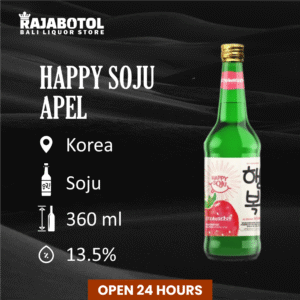 Discover the Authentic Taste of HAPPY SOJU 360ML ORIGINAL