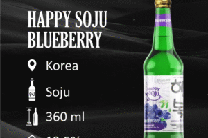 Happy Soju 360ml Peach: Sweet, Smooth, and Refreshing