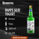Delight in the Creamy Tang: HAPPY SOJU 360ML YOGURT