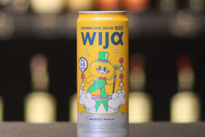 Buy WIJA Sparkling Soju Mango Can 320ml – Smooth Tropical Sparkling Soju at Raja Botol Bali